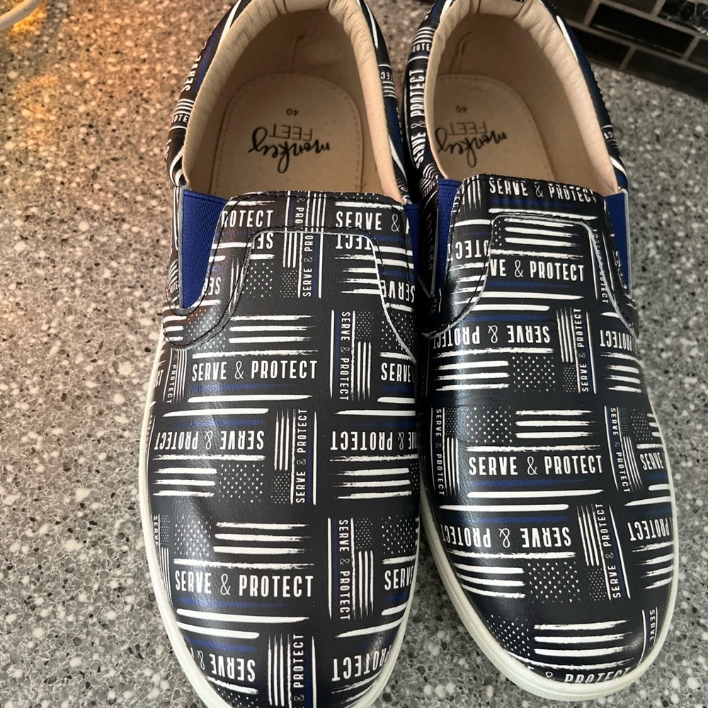 Serve & Protect Slip-On Sneakers